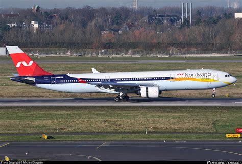 VP BUJ Nordwind Airlines Airbus A330 302 Photo By Michael Stappen ID