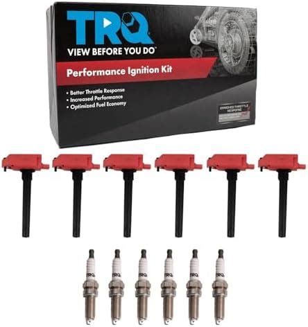 Amazon TRQ Ignition Coils Spark Plugs Kit Compatible With 2017