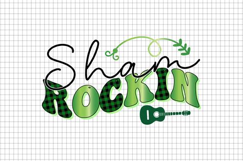 Sham Rockin Sublimation Graphic By Mightypejes Creative Fabrica