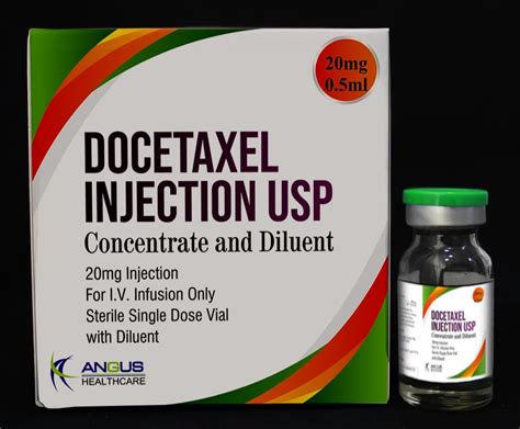 Docetaxel Injection Concentrate 20mg 0 5ml At Rs 585 Vial Docetaxel