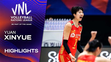 BEST OF Yuan Xinyue VNL 2023 Player Highlights VCP Volleyball