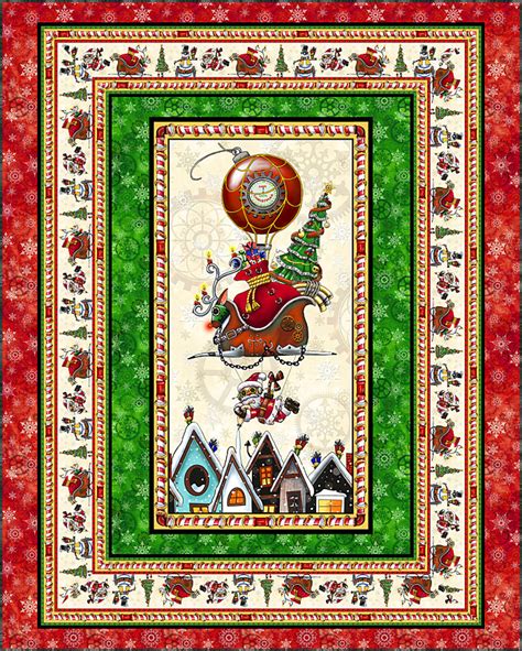 Free Quilt Pattern Steampunk Christmas EQuilter Blog