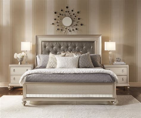 Traditional Champagne Finish Bedroom Bedroom Bedroom Interior Design Luxury Champagne