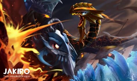 Jakiro Twin Headed Dragon Dota 2 Game Wallpapers Gallery