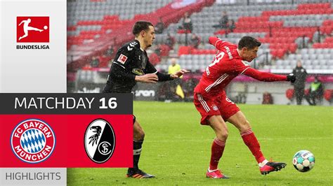 Fc Bayern M Nchen Sc Freiburg Highlights Matchday