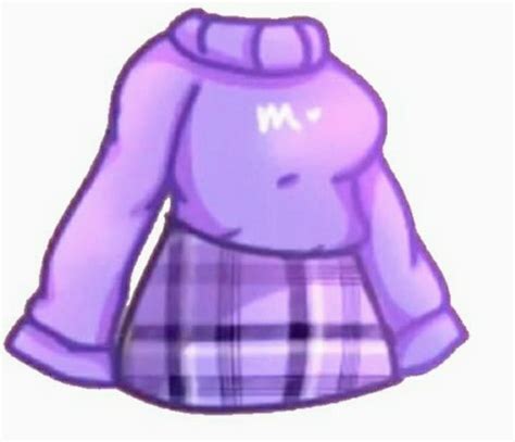 Gacha Purple Outfit Shoplook