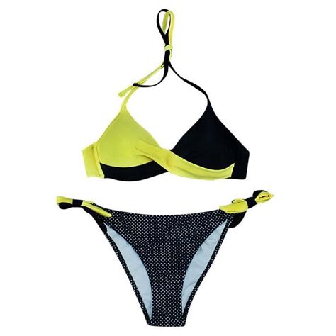 Maillot De Bain Ensemble Deux Pièces Imprimé Bikini À La Mode Femmes