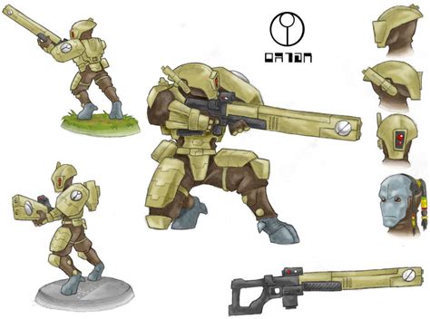 Tau Firewarrior By AIBryce On DeviantART Tau Empire Tau Warhammer