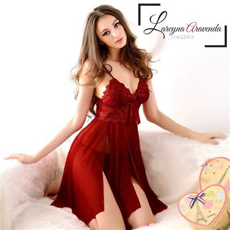 Jual Set Lingerie G String Lace Fashion Model Sexy Charm Tanpa Lengan Import Shopee Indonesia