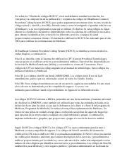 1 2 foro 1 docx For sobre los Niveles de códigos HCPCS en el cual