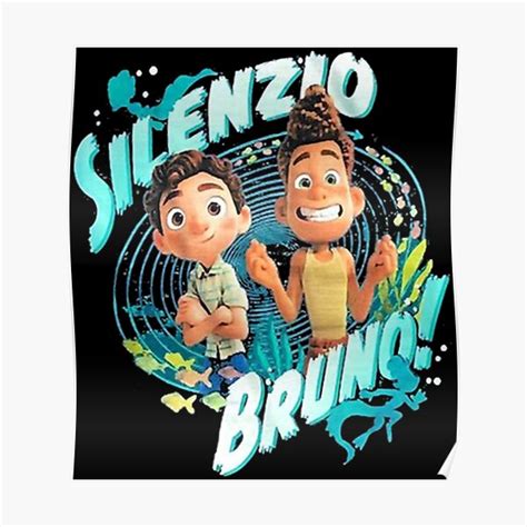 Silenzio Bruno Poster For Sale By Wilmaschmitt Redbubble