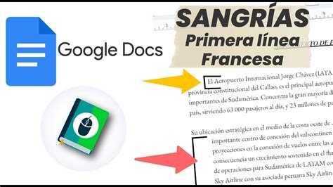 C Mo Poner Sangr A Francesa Y Sangr A De Primera L Nea En Documentos De