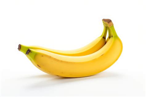 Premium Photo Bunch Of Ripe Bananas On White Background On A White Or