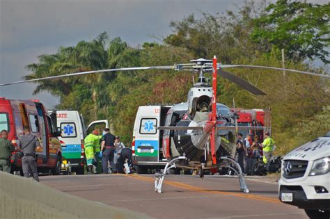 Colis O Entre Motos Deixa Um Morto E Uma V Tima Grave Na Rodovia Das