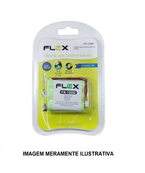 Somos Importador E Distribuidor De Bateria 3 6v Aa Flex 1000mah 3 Fios