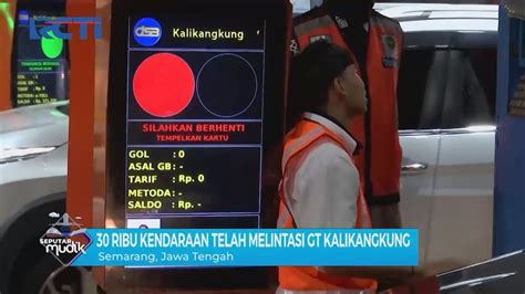 Sistem One Way Diberlakukan Dari Gerbang Tol Kalikangkung Menuju