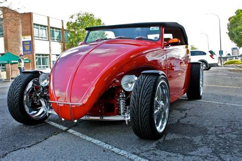 Volkswagen Escarabajo Vochos VW Red Hot Rod