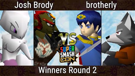 Ssc Josh Brody Ganondorf Mewtwo Vs Brotherly Marth Wolf