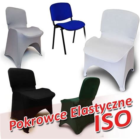 Pokrowce na krzesła biurowe iso Szycie pokrowców ma krzesła iso