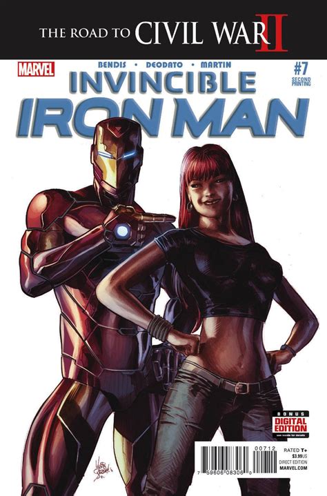 Invincible Iron Man Deodato Nd Printing Fresh Comics