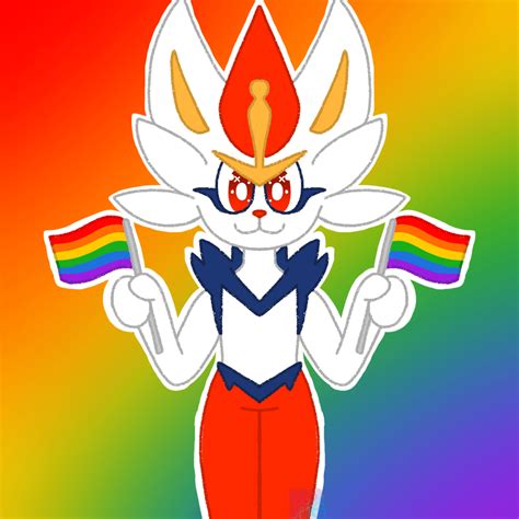 Pride Cinderace Lgbt