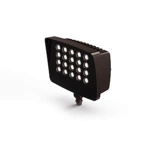 Commercial Electric 110 Watt Bronze Outdoor Integrated LED Commercial