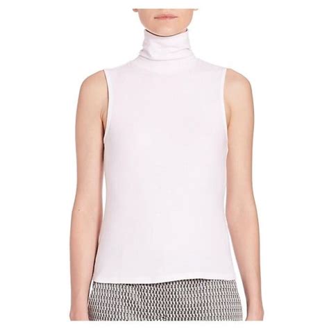 Theory Wendel Turtleneck Jersey Tank Jersey Tanks Fashion Turtle Neck