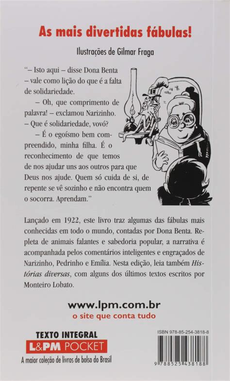 Capas de Livros Brasil Monteiro Lobato Fábulas 1943