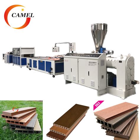 Wpc Pe Pp Pvc Wood Fiber Panel Board Extrusion Machine China Wpc