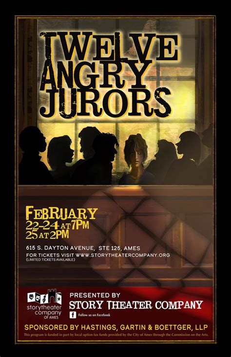 Story Theater Company Presents Twelve Angry Jurors