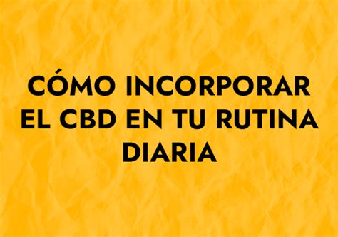 C Mo Incorporar El Cbd En Tu Rutina Diaria Gorilla Grillz