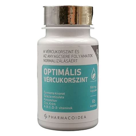 7697 Ft Pharmacoidea Optimális vércukorszint kapszula Extra