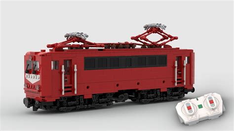 LEGO Locomotive électrique E Loks BR242 E42 MOC YouTube