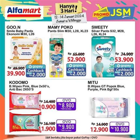 Promo Jsm Alfamart Januari Beli Gratis Harga Hemat