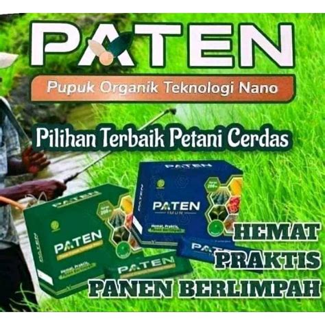 Jual Pupuk Paten Paten Imun Isi Saset Box Shopee Indonesia