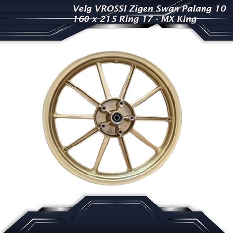 Jual Velg Racing Vrossi Zigen Swan Palang X Ring Gold