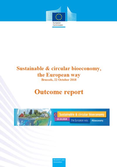 Sustainable And Circular Bioeconomy The European Way Cde Almería