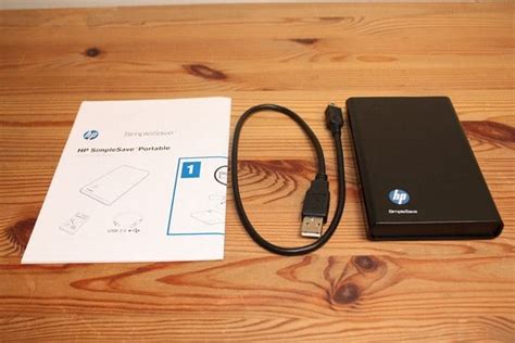 Review Of The HP SimpleSave SD320A Portable Hard Drive Movies Games