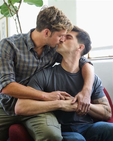 Gay Cuddles Cuddling Max Emerson Cody Christian Men Kissing