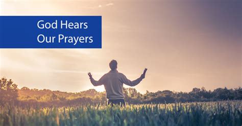 God Hears Our Prayers