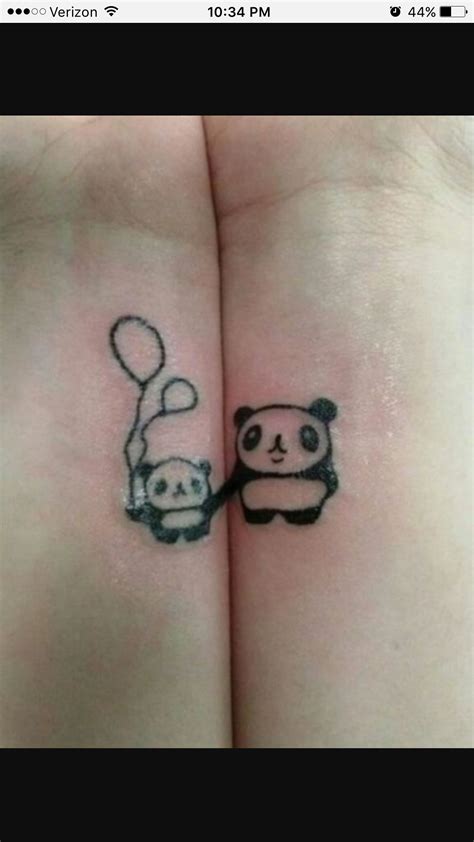 Two Panda tattoo | Tattoo for son, Wrist tattoos, Panda tattoo