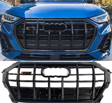 Auto Left Right Side Front Bumper Fog Light Grille Grill