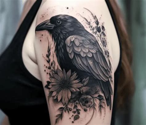 Raven Tattoo Meaning And Symbolism (Wisdom + Protection)