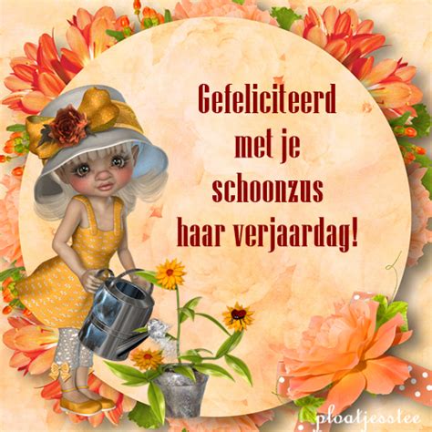 Gefeliciteerd Schoonzus Felicitatie Felicitatie