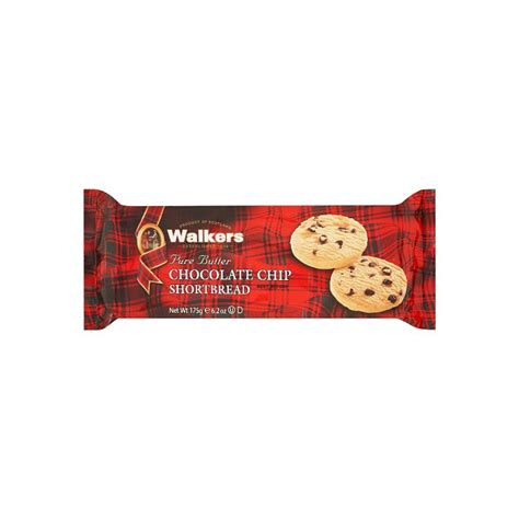 Walkers Shortbread Choc Chip Rounds 175g 1 X 175g