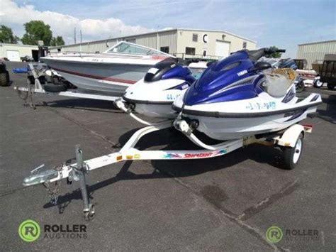 2002 Shoreline Sa Tandem Jet Ski Trailer 14ft Ball Hitch Vin