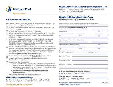 National Fuel Rebate Form Usrebate