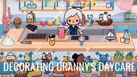 Decorating Grannys Daycare Toca Life World 🦋 Youtube