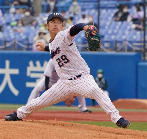 オープン戦＜ヤ・ソ（1）＞ヤクルト先発の小川（撮影・島崎忠彦） ― スポニチ Sponichi Annex 野球