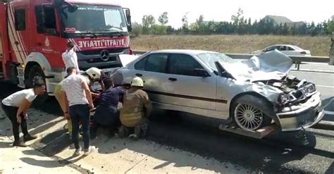 Tem Otoyolunda Zincirleme Kaza Ara Kar T Yaral Zg R Dersim